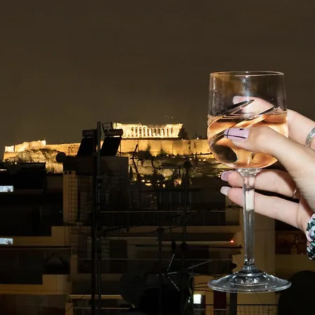 Acropolis Rooftop View, 200M From Neos Kosmos Metro Station-3